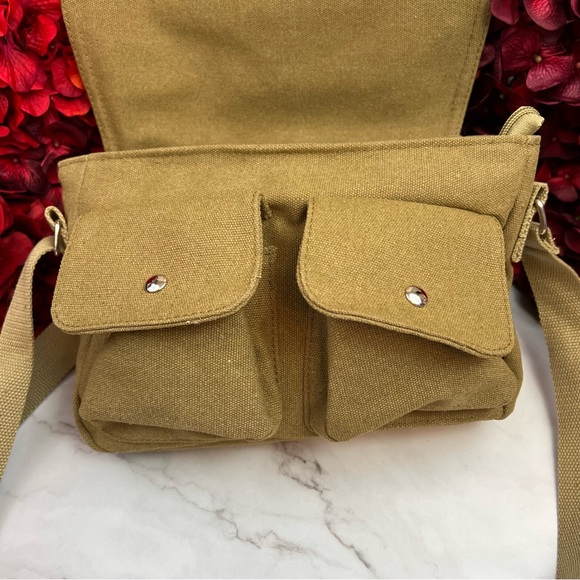 Supernatural Canvas Crossbody Messenger Bag - Picture 6 of 15